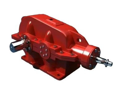 Коническо-цилиндрические трехступенчатые редукторы КЦ2